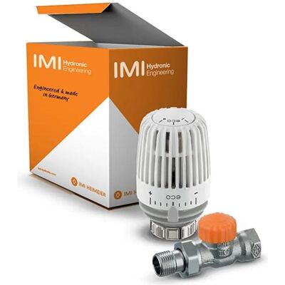Imi Hydronic Engineering HEIMEIER Set 2 Thermostat-Kopf K eco und Th.-Ventil Eclipse, DN 10, Durchgang, Zubehör Heizen Imi Hydronic Engineering HEIMEIER Set 2 Thermostat-Kopf K eco und Th.-Ventil Eclipse, DN 10, Durchgang, Zubehör Heizen