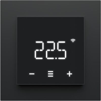 Heatit WiFi7 Thermostat (Schwarz Matt), Thermostat, Schwarz Heatit WiFi7 Thermostat (Schwarz Matt), Thermostat, Schwarz