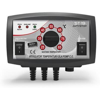 Tech Air ST-19 Regler für die Zentralheizungspumpe, Anti-Stopp, schwarz, Zubehör Heizen Tech Air ST-19 Regler für die Zentralheizungspumpe, Anti-Stopp, schwarz, Zubehör Heizen