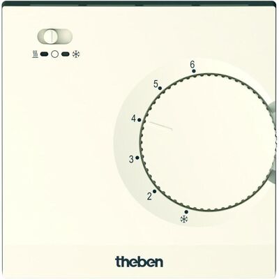 Theben Elektronischer RAMSES 708 S AP-Raumthermostat 7080003, Thermostat, Weiss Theben Elektronischer RAMSES 708 S AP-Raumthermostat 7080003, Thermostat, Weiss