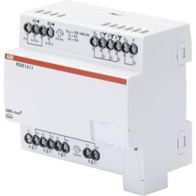 ABB FCC/S1.2.1.1 FanCoilCtrl,2x0-10V,3st. ABB FCC/S1.2.1.1 FanCoilCtrl,2x0-10V,3st.