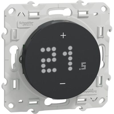 Schneider Electric - S540619 - ZigBee 2A - Anthrazit - Thermostat Schneider Electric - S540619 - ZigBee 2A - Anthrazit - Thermostat