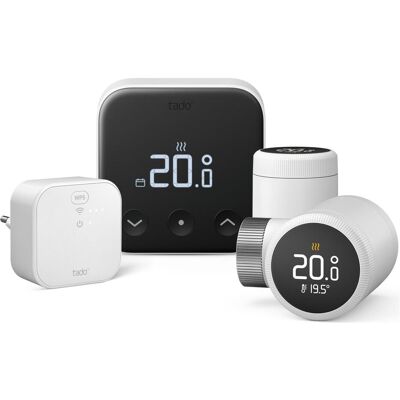 tado° VX-ST02-2SRT02-IB02-TC-ML-00, Thermostat, Weiss, Schwarz tado° VX-ST02-2SRT02-IB02-TC-ML-00, Thermostat, Weiss, Schwarz