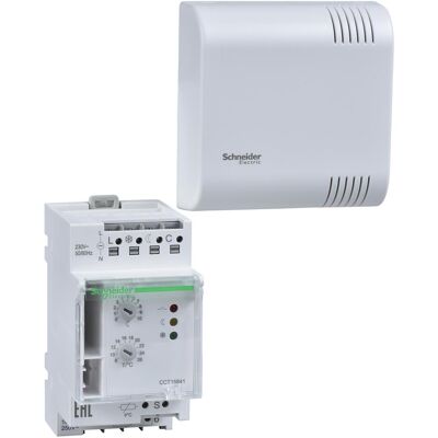 Schneider Electric CCT15841 Thermostat - Einzonen Mod. +8 bis +26°C Schneider Electric CCT15841 Thermostat - Einzonen Mod. +8 bis +26°C