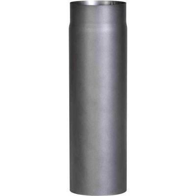 FireFix, Zubehör Kerzen + Kamin, RD150/5 Ofenrohr aus 2 mm starken Stahl (Rauchrohr) in 150 mm Durchmesser, für Kaminöfen FireFix, Zubehör Kerzen + Kamin, RD150/5 Ofenrohr aus 2 mm starken Stahl (Rauchrohr) in 150 mm Durchmesser, für Kaminöfen