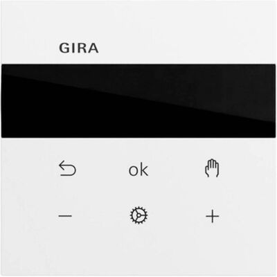 Gira 539370, Thermostat, Weiss Gira 539370, Thermostat, Weiss