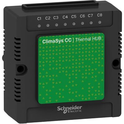 Schneider Electric ClimaSys Smart Ventilation-Thermal Hub, NSYCCOFSEM8U2, Thermostat Schneider Electric ClimaSys Smart Ventilation-Thermal Hub, NSYCCOFSEM8U2, Thermostat
