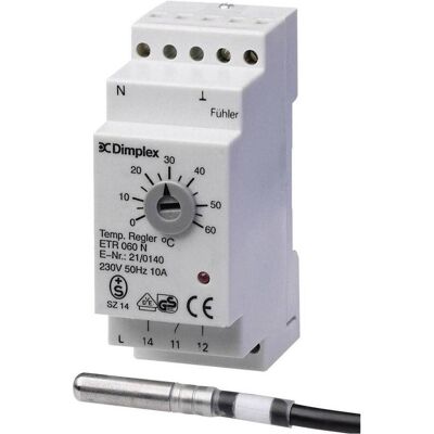 Dimplex Temperaturregler, Thermostat, Grau Dimplex Temperaturregler, Thermostat, Grau