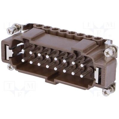 ILME Steckverbinder: HDC männlich 180 °C 16A 500V 16+PE 0,5÷4mm2, Zubehör Heizen ILME Steckverbinder: HDC männlich 180 °C 16A 500V 16+PE 0,5÷4mm2, Zubehör Heizen