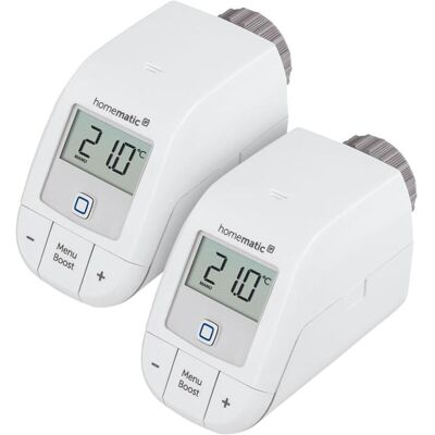 Homematic IP Set Heizkörperthermostate 2x eTRV-B-2, Thermostat, Weiss Homematic IP Set Heizkörperthermostate 2x eTRV-B-2, Thermostat, Weiss