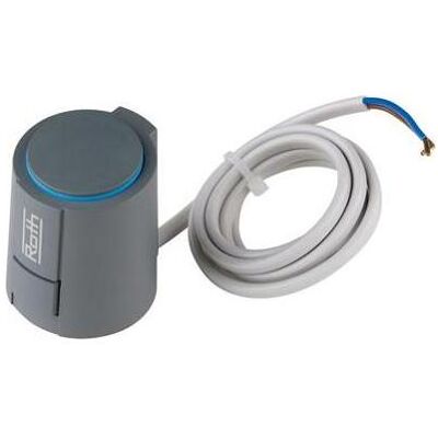 Roth Softline Thermomotor 230V NC, 1W, verwendet mit 466397 028 + 466397 038, Thermostat, Grau Roth Softline Thermomotor 230V NC, 1W, verwendet mit 466397 028 + 466397 038, Thermostat, Grau