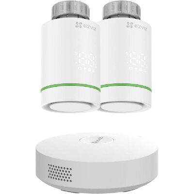 EZVIZ T55 Kit, Thermostat, Weiss EZVIZ T55 Kit, Thermostat, Weiss