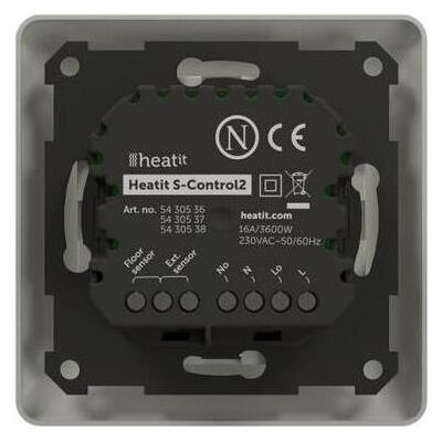 Heatit S-Control2 Thermostat, Thermostat, Weiss Heatit S-Control2 Thermostat, Thermostat, Weiss