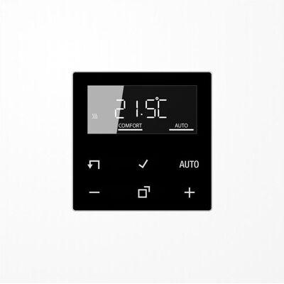 JUNG HOME BTA1791SW Raumthermostat-Display, Thermostat, Schwarz JUNG HOME BTA1791SW Raumthermostat-Display, Thermostat, Schwarz