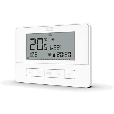 Tech Air Kabelgebundener Raumregler weiss T-4.1 Tech Steuerungen, Thermostat, Weiss Tech Air Kabelgebundener Raumregler weiss T-4.1 Tech Steuerungen, Thermostat, Weiss