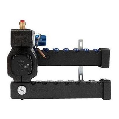 Wavin Midishunt 2 Kreislauf, isoliert, mit Grundfos UPM3Hybrid 15-70 Pumpe, Zubehör Heizen Wavin Midishunt 2 Kreislauf, isoliert, mit Grundfos UPM3Hybrid 15-70 Pumpe, Zubehör Heizen