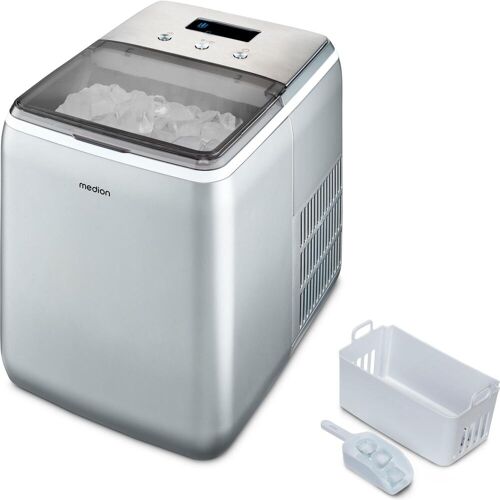 Medion Eiswürfelmaschine Life MD 11950 15 kg/24h, Eisherstellung, Blau