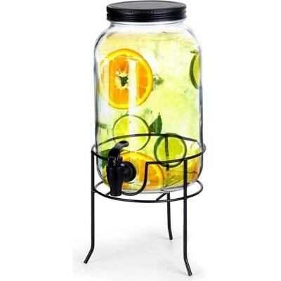 Vilde Słój szklany z kranikiem i stojakiem 3.2 l (139608), Getränkespender, Transparent Vilde Słój szklany z kranikiem i stojakiem 3.2 l (139608), Getränkespender, Transparent