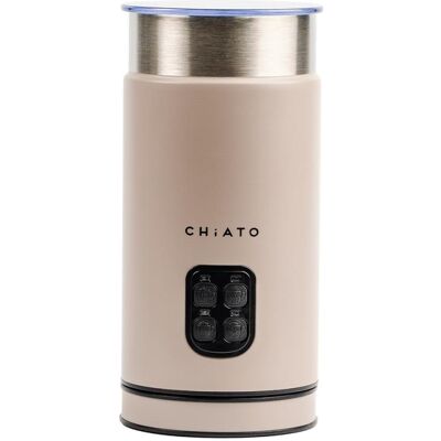 CHiATO milkPLAY Elektrischer Milchaufschäumer – Creme CHiATO milkPLAY Elektrischer Milchaufschäumer – Creme