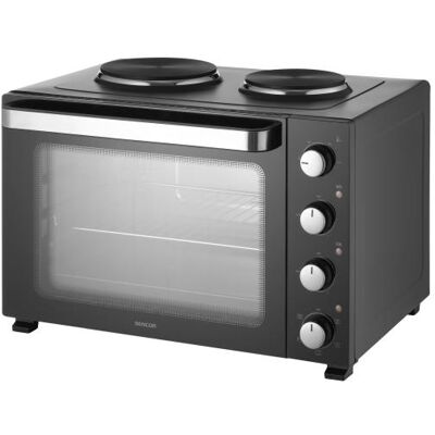 Sencor Mini piekarnik SEO 4800BK, Kleinbackofen, Schwarz Sencor Mini piekarnik SEO 4800BK, Kleinbackofen, Schwarz