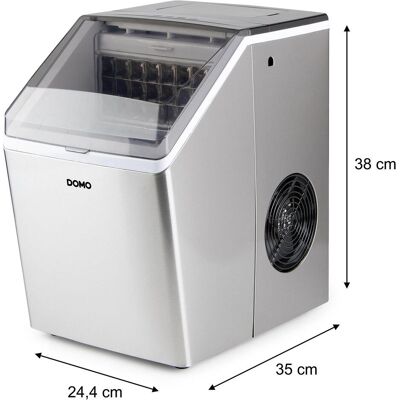 Domo DO9301IB, Eisherstellung, Silber Domo DO9301IB, Eisherstellung, Silber