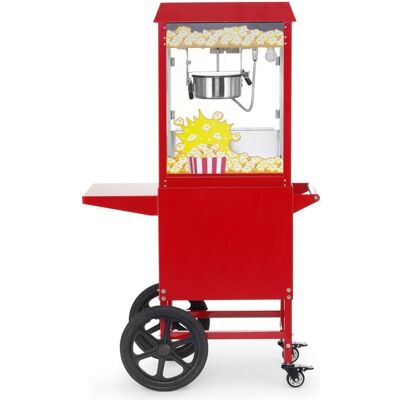 Hendi Popcorn-Maschine mit Fahrgestell,, Rot, 220-240V/1155W, 940x510x(H)1553mm, Fun Kitchen, Rot Hendi Popcorn-Maschine mit Fahrgestell,, Rot, 220-240V/1155W, 940x510x(H)1553mm, Fun Kitchen, Rot
