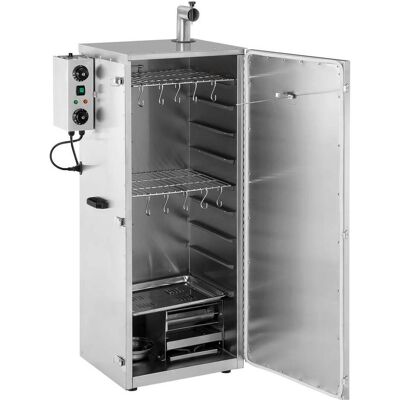 Royal Catering, Holzkohlegrill, Räucherofen Edelstahl Smoker Räucherschrank Räuchertonne 147 L 8 Roste Royal Catering, Holzkohlegrill, Räucherofen Edelstahl Smoker Räucherschrank Räuchertonne 147 L 8 Roste