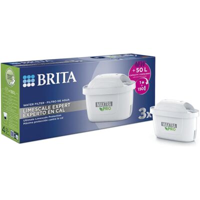 Brita Maxtra Pro Limescale -kalkinpoistosuodatin, 3 kpl, Wasserfilter Brita Maxtra Pro Limescale -kalkinpoistosuodatin, 3 kpl, Wasserfilter