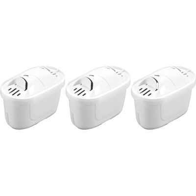 Stelton - Clear+ Water Filter - White - 3 Pcs, Wasserfilter, Weiss Stelton - Clear+ Water Filter - White - 3 Pcs, Wasserfilter, Weiss