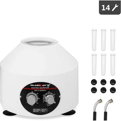 Steinberg Laborbedarf, Tischzentrifuge Zentrifuge Leise 110 W RZB 1200xg Winkelrotor 3200 U/min 6x20 ml Steinberg Laborbedarf, Tischzentrifuge Zentrifuge Leise 110 W RZB 1200xg Winkelrotor 3200 U/min 6x20 ml