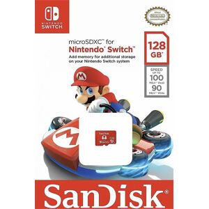 SanDisk  Nintendo MicroSD Speicherkarte SDXC 128GB