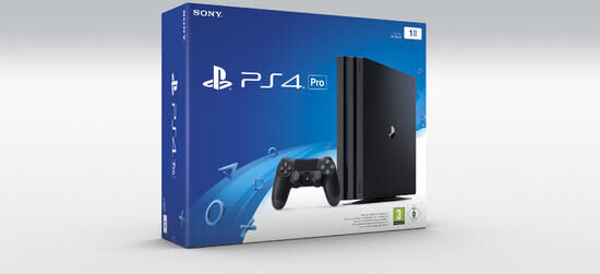 Sony Gebrauchte PlayStation 4 Pro 1TB Konsole ohne Controller