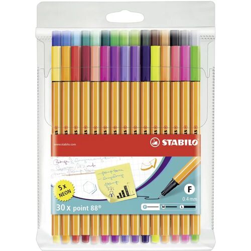 Stabilo Fineliner Point 88 30er Set