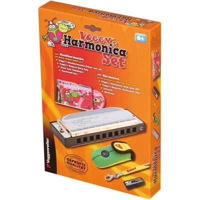 Voggenreiter Voggy's Mundharmonika-Set - C-Dur Blues Harp, Neopren-Tasche Voggenreiter Voggy's Mundharmonika-Set - C-Dur Blues Harp, Neopren-Tasche
