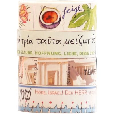 Katholisches Bibelwerk Washi Tapes Set Bibel 4 Rollen Katholisches Bibelwerk Washi Tapes Set Bibel 4 Rollen