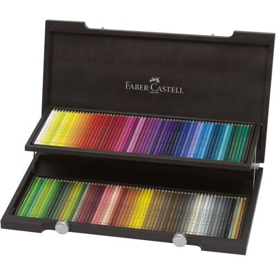 Faber-Castell Künstlerfarbstifte Polychromos 120er Set Holzkoffer Faber-Castell Künstlerfarbstifte Polychromos 120er Set Holzkoffer