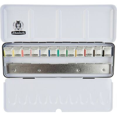 Schmincke Akademie Aquarell - 12er Wasserfarben-Set Schmincke Akademie Aquarell - 12er Wasserfarben-Set