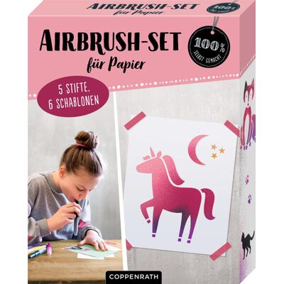 Coppenrath Airbrush-Set Für Papier Coppenrath Airbrush-Set Für Papier
