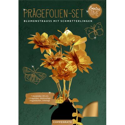 Coppenrath Prägefolien-Set Blumenstrauß Coppenrath Prägefolien-Set Blumenstrauß