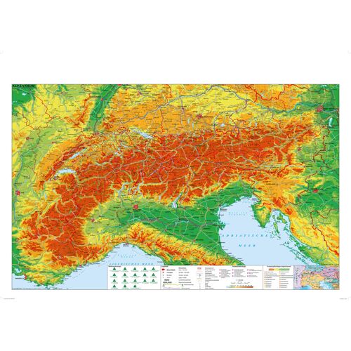 Stiefel Der Alpenraum Mit Weitwander- Und Radfernwegen