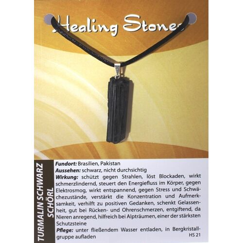 JOJO Schörl Maxicard Healing Stones R143-21