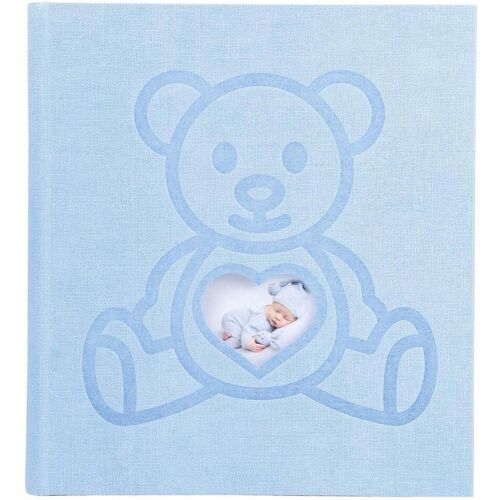 Quo Vadis Fotoalbum Teddy 29x32 Cm 60 Seiten Weiß Einband Teddybär