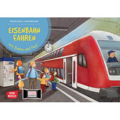 Don Bosco Medien GmbH Eisenbahn Fahren Mit Emma Und Paul. Kamishibai Bildkartenset Don Bosco Medien GmbH Eisenbahn Fahren Mit Emma Und Paul. Kamishibai Bildkartenset