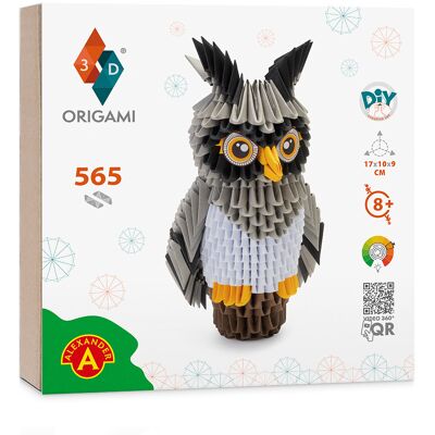 Alexander Origami 3D Eule - Paper Craft Kit Alexander Origami 3D Eule - Paper Craft Kit