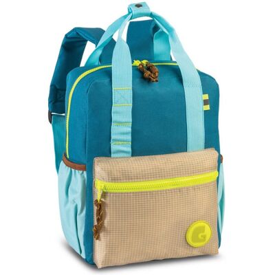 Heinrich Sieber Sieber Glühwürmchen - Kinderrucksack Luca Petrol/beige Heinrich Sieber Sieber Glühwürmchen - Kinderrucksack Luca Petrol/beige