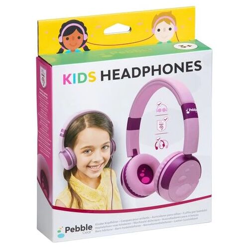 Snakebyte Pebble Gear – Kids Headphones Kinder-Kopfhörer Stereo Pink