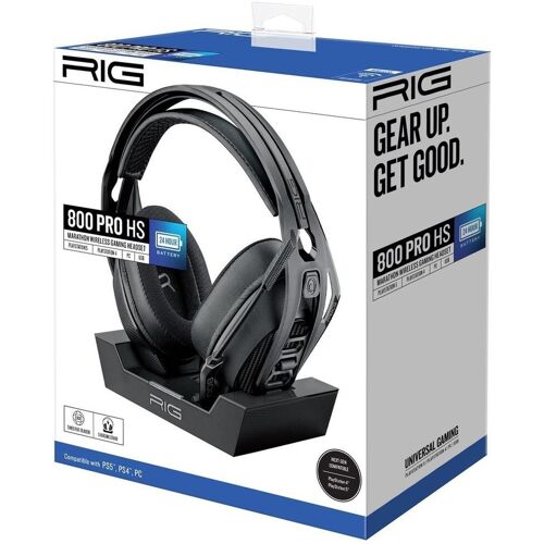 BigBen Nacon Rig 800 Pro Hs Black Wireless Gaming Headset Kopfhörer