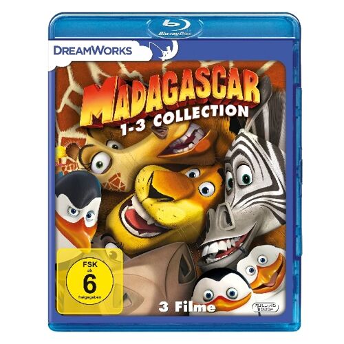 Dreamworks Madagascar 1-3