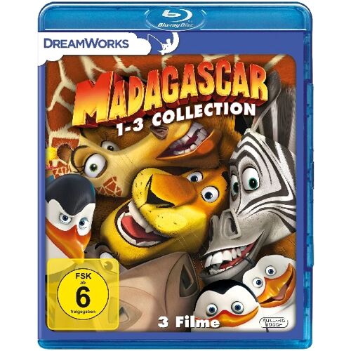 Dreamworks Madagascar 1-3