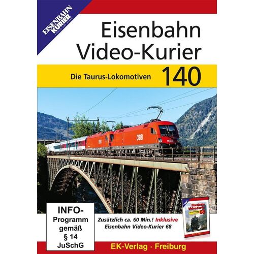 EK-Verlag Eisenbahn Video-Kurier. Tl.140 1 Dvd-Video